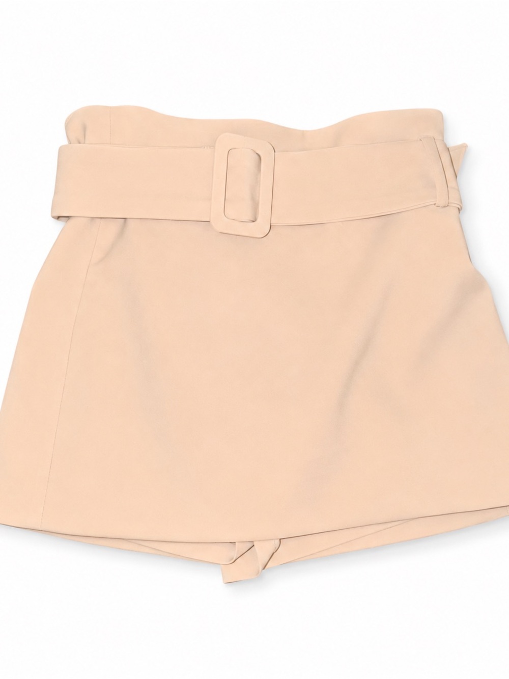 English Factory Belted Mini Skort in Beige